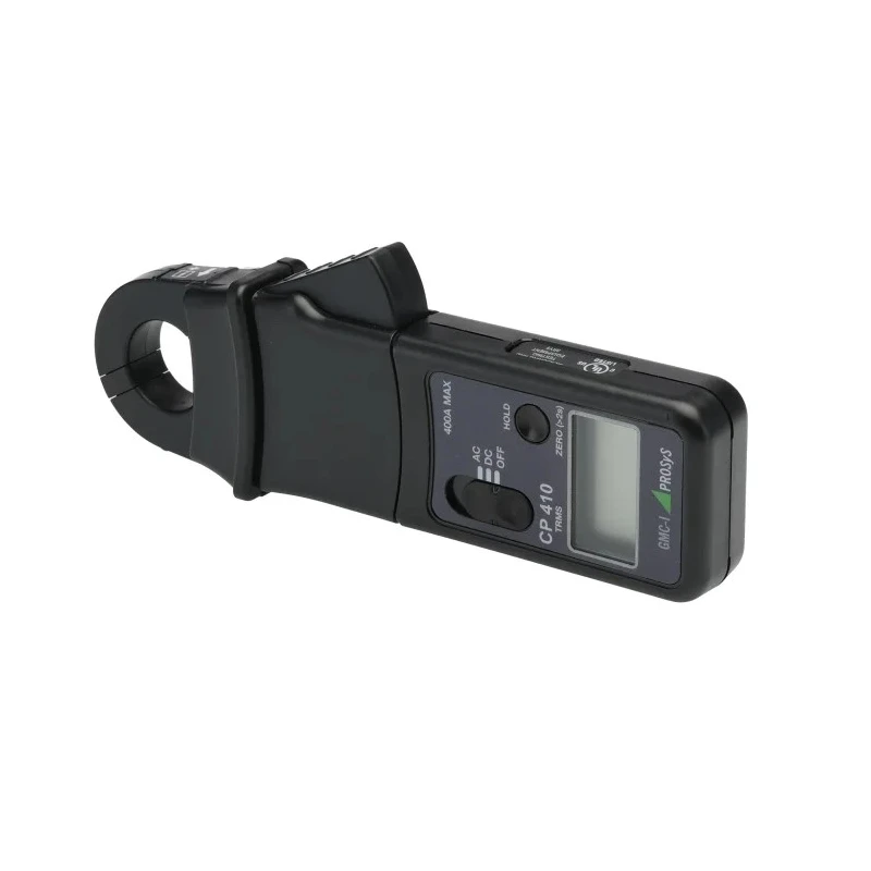 GMC-I Prosys AC/DC Clamp Meter, True RMS, 400A DC & AC, 300V DC & AC, CAT III Safety CP410
