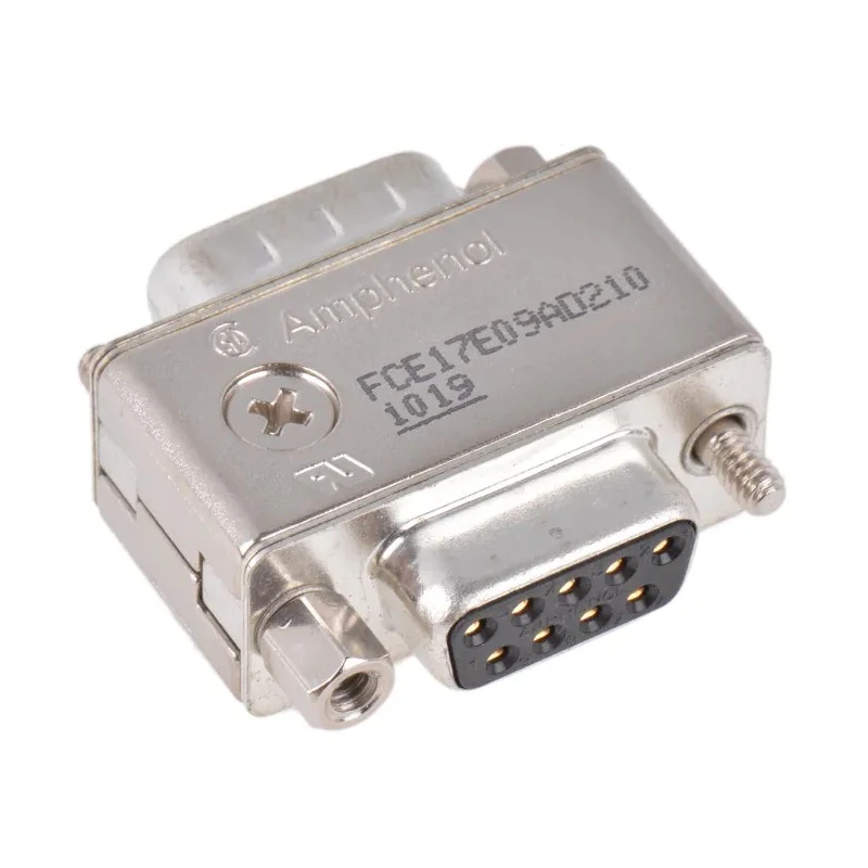 Amphenol Communications Solutions D-Sub Adapter 9-Way D-Sub Male to Female Straight Through Hole FCE17-E09AD-210
