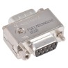 Amphenol Communications Solutions D-Sub Adapter 9-Way D-Sub Male to Female Straight Through Hole FCE17-E09AD-210