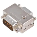 Amphenol Communications Solutions D-Sub Adapter 9-Way D-Sub Male to Female Straight Through Hole FCE17-E09AD-210