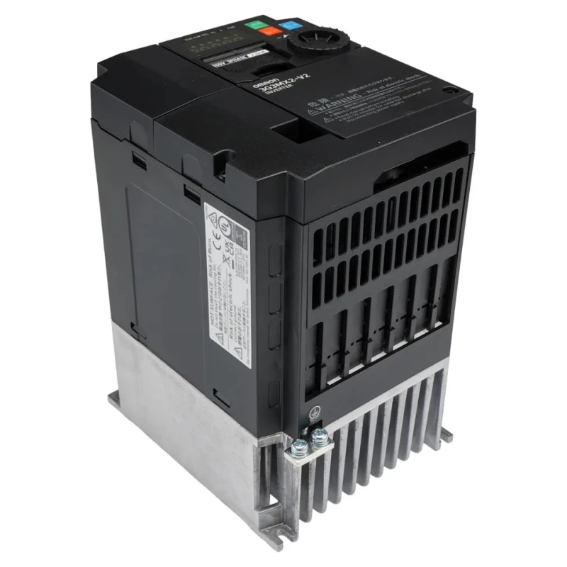 Omron Inverter Drive, 3 Phase, 2.2 kW Power Rating, 400V AC Supply Voltage, Vector Control Drive, 3G3MX2-A4022-EV2