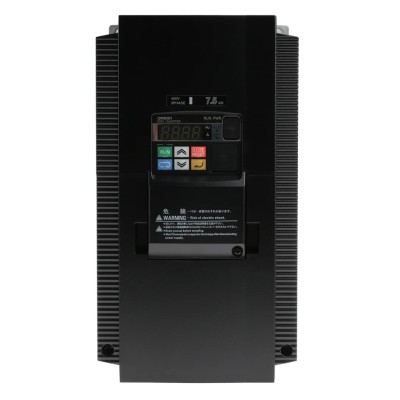 Omron 7.5 kW 3 Phase Inverter Drive 400V AC 17.5 A Vector Control 3G3MX2-A4075-EV2