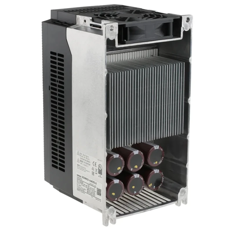 Omron 7.5 kW 3 Phase Inverter Drive 400V AC 17.5 A Vector Control 3G3MX2-A4075-EV2