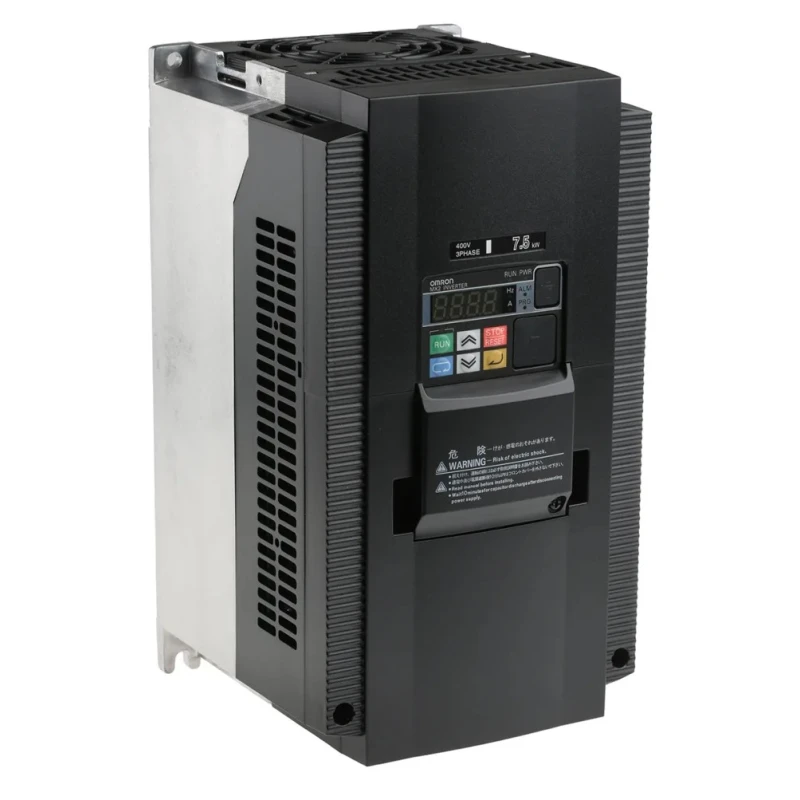 Omron 7.5 kW 3 Phase Inverter Drive 400V AC 17.5 A Vector Control 3G3MX2-A4075-EV2