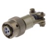 Souriau Sunbank by Eaton Copper Alloy Straight 3 Way Cable MIL Spec Circular Connector Male Female Contacts 85106EC833S50