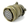 Souriau Sunbank by Eaton MIL Spec Circular Connector Copper Alloy Straight 32 Way Cable 7.5A 500V IP65 85106EC1832S50