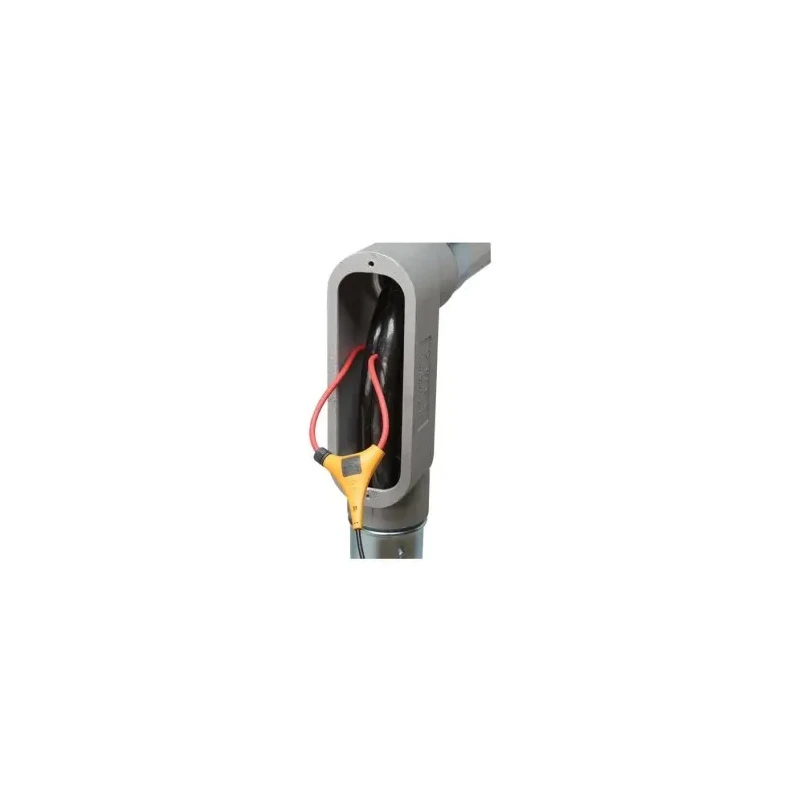 Fluke Flexible Loop Current Probe, 25 mm Tip, 600V Voltage, 2500A Current, 7.5 mm Socket Diameter Fluke i2500-10
