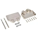 Amphenol Communications Solutions Die Cast Zinc Straight D-Sub Backshell 25 Way Strain Relief 8655MH2511LF