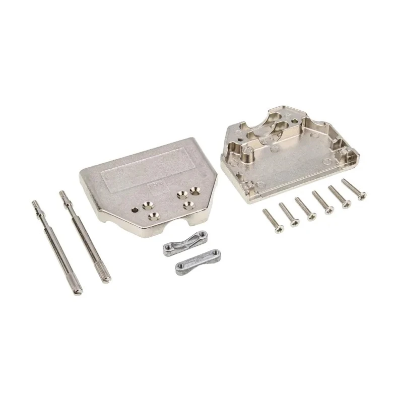 Amphenol Communications Solutions Die Cast Zinc Straight D-Sub Backshell 25 Way Strain Relief 8655MH2511LF