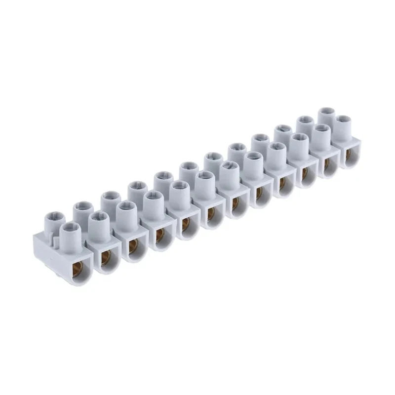 Legrand Non-Fused Terminal Block 12-Way 16mm² Wire 50A Screw 380V Polypropylene Body 0 342 33