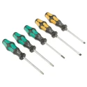 Wera Phillips, Pozidriv, Slotted, Torx Screwdriver Set, 12-Piece, VDE Approved 05051011001