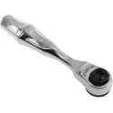 Wera Zyklop 1/4 in Ratchet with Ratchet Handle, Steel, 87mm Overall Length, Hex Drive Type, 126g Lightweight 05073230001
