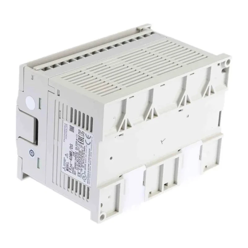 RS PRO FX3G Series Logic Module 24-Input, Sink Input, 16 Relay Outputs, 8A Contact Rating FX3G-40MR/DS