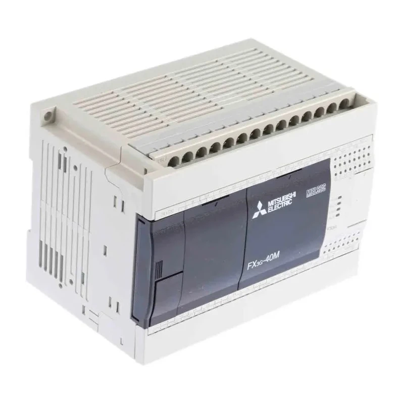 RS PRO FX3G Series Logic Module 24-Input, Sink Input, 16 Relay Outputs, 8A Contact Rating FX3G-40MR/DS
