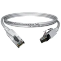 Multimedia Connect MMC Shielded Screened Cat6a Ethernet Cable 3 m Low Smoke Zero Halogen Grey 