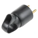 Legrand 16A 250V France Mains Connector Black Cable Polymer Screw 0 504 28