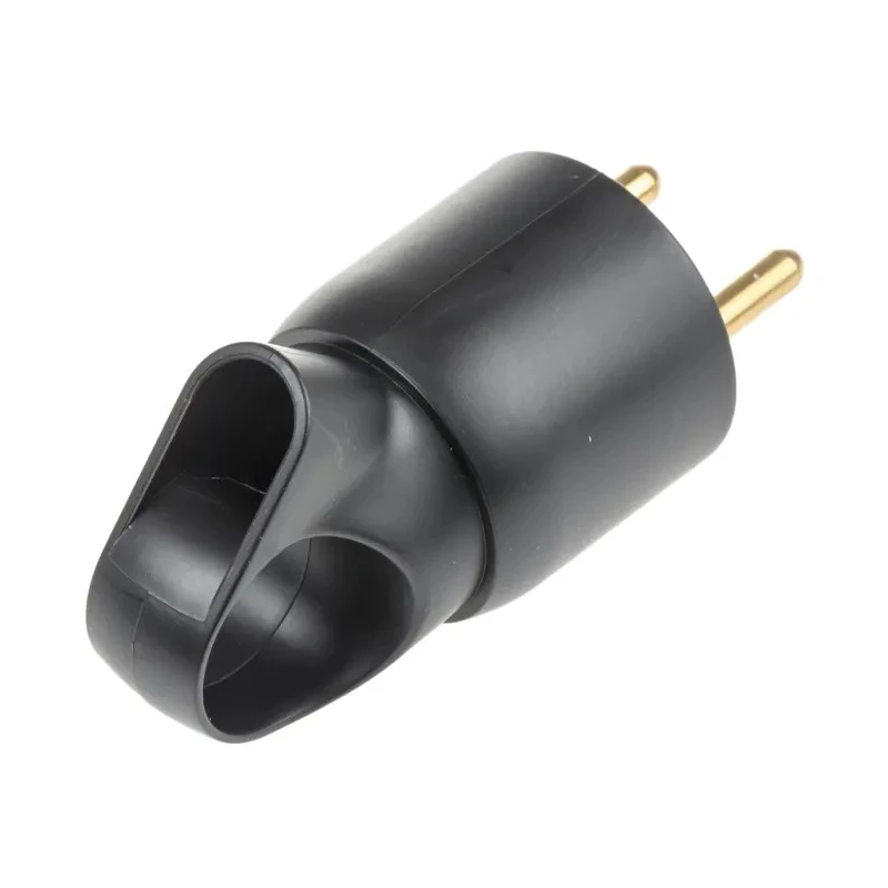 Legrand 16A 250V France Mains Connector Black Cable Polymer Screw 0 504 28