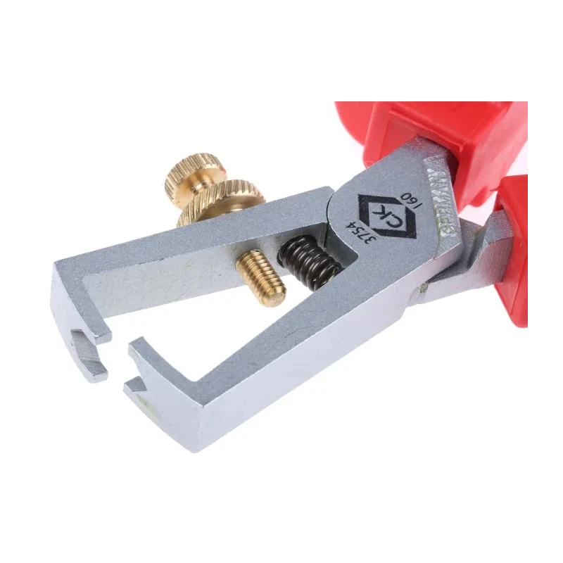 CK Wire Stripper 0.3 To 5 mm Stripping Range, 160mm Overall Length, Ergonomic Non-Slip Soft Grip T3754