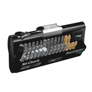 Wera Hex, Hex, Phillips, Pozidriv, Slotted, Torx Screwdriver Bit Set, 31 Pieces 05073640001