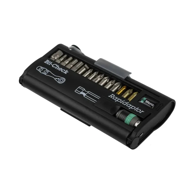 Wera Hex, Hex, Phillips, Pozidriv, Slotted, Torx Screwdriver Bit Set, 31 Pieces 05073640001