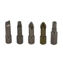Wera Hex, Hex, Phillips, Pozidriv, Slotted, Torx Screwdriver Bit Set, 31 Pieces 05073640001