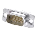 HARTING 9 Way Straight 2.74 mm Pitch Panel Mount D-Sub Connector Male 09670095607