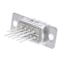 HARTING 9 Way Straight 2.74 mm Pitch Panel Mount D-Sub Connector Male 09670095607