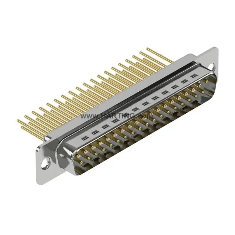 HARTING D-Sub Connector 37 Way Straight 2.76 mm Pitch Panel Mount Male 09670375607