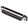 HARTING D-Sub 37 Way Straight 2.76 mm Pitch Through Hole Connector with M3 Threaded Insert Female 09664117501
