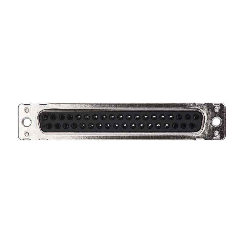 HARTING D-Sub 37 Way Straight 2.76 mm Pitch Through Hole Connector with M3 Threaded Insert Female 09664117501