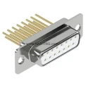 HARTING D-Sub Connector 15 Way Straight 2.74 mm Pitch Panel Mount Female 09670154707