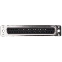 HARTING D-Sub 37 Way Straight 2.76 mm Pitch Through Hole D-Sub Connector with M3 Threaded Insert Female 09664117501