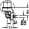HARTING 15 Way Right Angle 2.74 mm Pitch Through Hole D-Sub Connector with Board Lock Male 09652627811