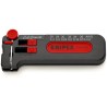 Knipex Mini Stripping Tool Insulated Handle 0.12 to 0.4 mm² Stripping Range 100mm Overall Length 12 80 040 RS