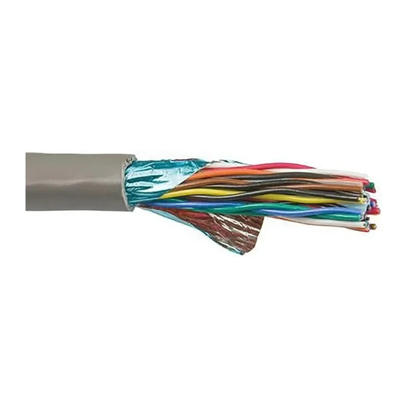 Alpha Wire 5480 Series Data Cable 25 Pairs 50 Cores 0.23 mm² 30 m Grey Sheath Polyvinyl Chloride 5480/25C SL005