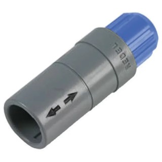 LEMO Circular Connector, 5 Contacts, Cable Mount, Socket Female, IP50, Redel P Series PRG.M0.5GL.LC52A