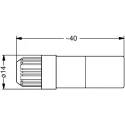 LEMO Circular Connector, 5 Contacts, Cable Mount, Socket Female, IP50, Redel P Series PRG.M0.5GL.LC52A