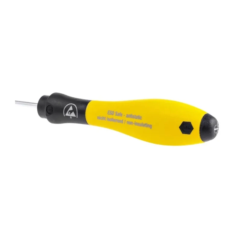 Wiha Standard Screwdriver 100 mm Blade VDE 1000V Approved Bi-Material Handle Ergonomic Grip 27150