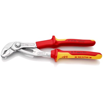 Knipex Cobra® Insulated Comfort Grip 250mm Water Pump Plier VDE 1000V Approved 87 26 250