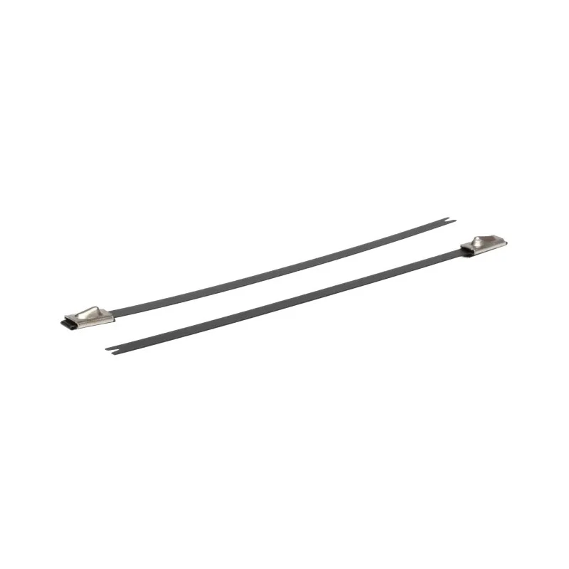HellermannTyton Cable Tie Roller Ball 127 mm x 4.6 mm Black Polyester Coated Stainless Steel 111-00288 MBT5SFC-SP/SS316-BK