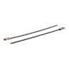 HellermannTyton Cable Tie Roller Ball 127 mm x 4.6 mm Black Polyester Coated Stainless Steel 111-00288 MBT5SFC-SP/SS316-BK