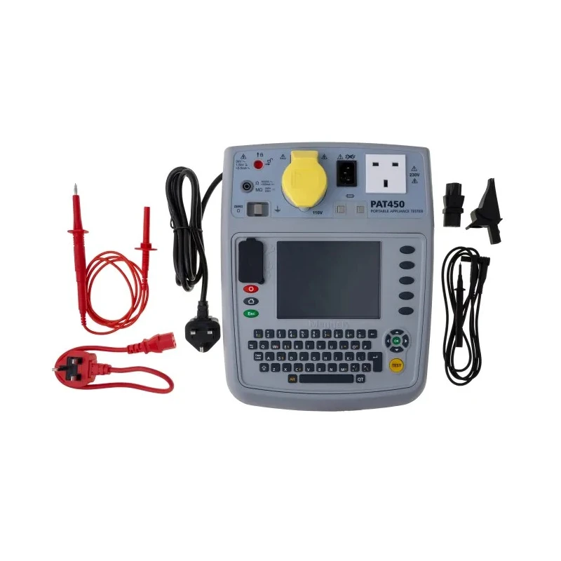 Megger Mains-Powered PAT Tester 1.5 kV, 3 kV Flash Test, Class I and Class II Test Type PAT450