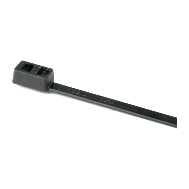 HellermannTyton Cable Tie Double Headed 395 mm Length x 4.7 mm Width Black Polyamide 66 117-05460 T50LDH-PA66W-BK