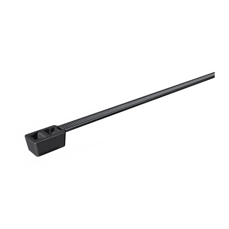 HellermannTyton Cable Tie Double Headed 395 mm Length x 4.7 mm Width Black Polyamide 66 117-05460 T50LDH-PA66W-BK