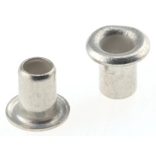 Keystone PCB Wide Roll Eyelet Rivet 2.36 mm Diameter, 3.18 mm Length 34