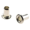 Keystone Wide Roll Eyelet PCB Rivet for 2.4 mm Diameter, 4 mm Length 35