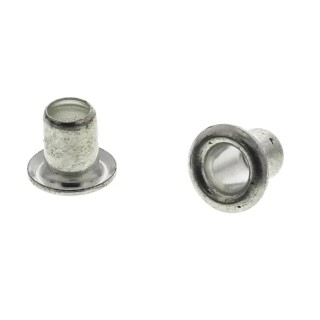 Keystone Wide Roll Eyelet PCB Rivet for 3.2 mm Diameter, 4 mm Length 45