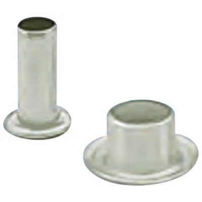 Keystone Wide Roll Eyelet PCB Rivet 2.36 mm Diameter, 4.75 mm Length 36