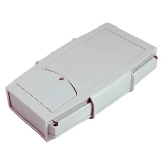 CAMDENBOSS Grey ABS Handheld Enclosure with Integral Battery Compartment, IP54/IP65 Rated, 185 mm x 110 mm x 35 mm CHH664BGY