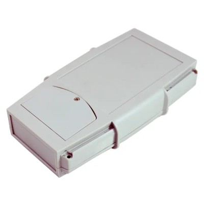 CAMDENBOSS Grey ABS Handheld Enclosure with Integral Battery Compartment, IP54/IP65 Rated, 185 mm x 110 mm x 35 mm CHH664BGY